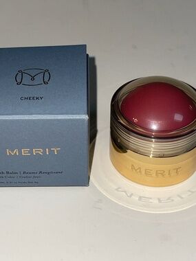 MERIT Flush Balm Cream Blush in  Shade Cheeky (Cool Pink) 0.31 oz NEW